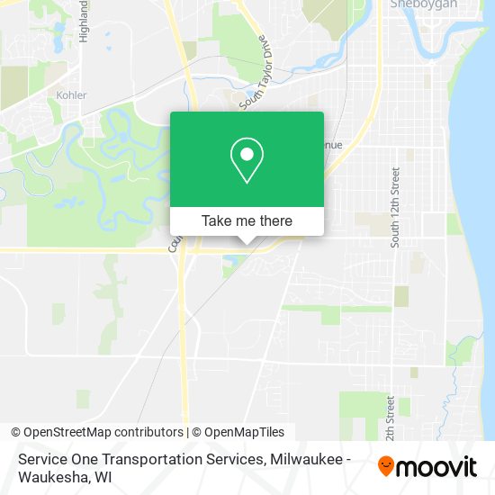 Mapa de Service One Transportation Services