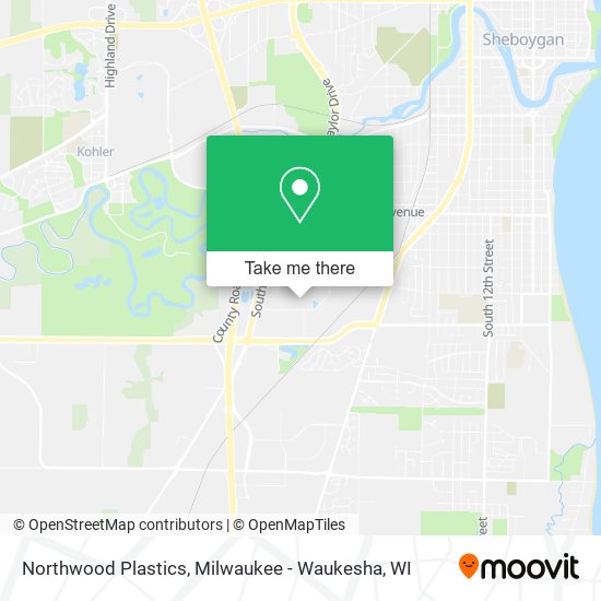 Northwood Plastics map