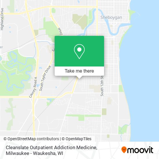 Mapa de Cleanslate Outpatient Addiction Medicine