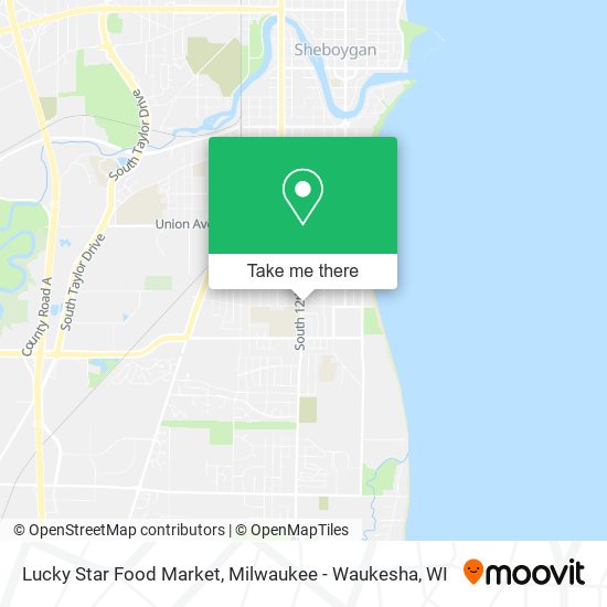 Mapa de Lucky Star Food Market