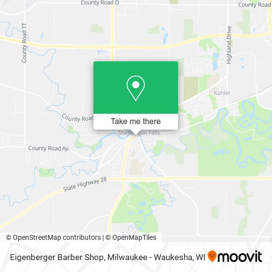 Mapa de Eigenberger Barber Shop