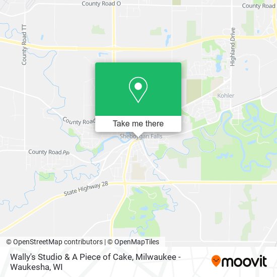 Mapa de Wally's Studio & A Piece of Cake