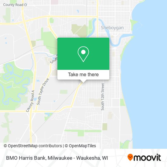 BMO Harris Bank map