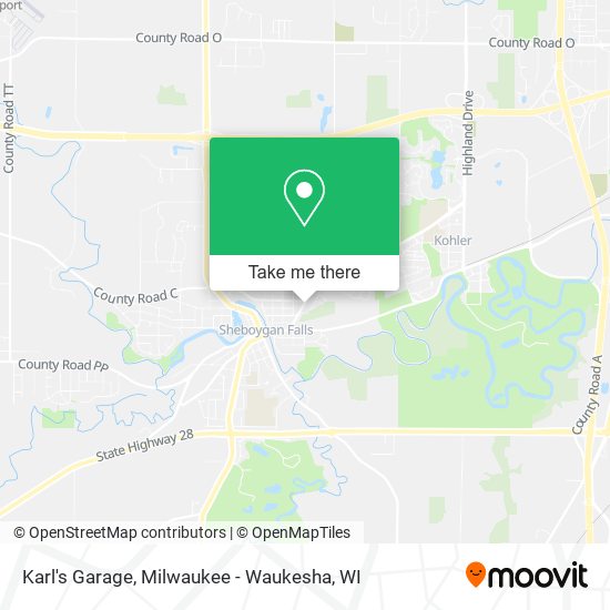 Mapa de Karl's Garage