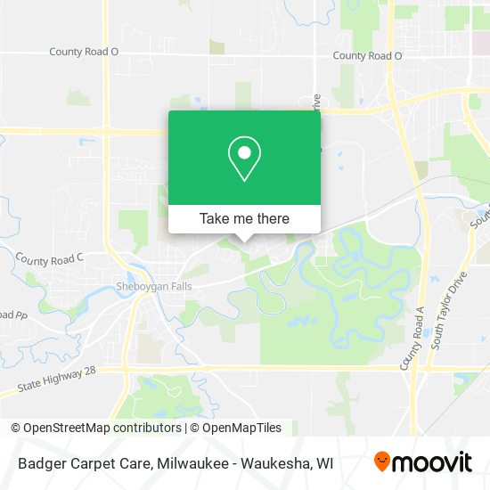 Mapa de Badger Carpet Care