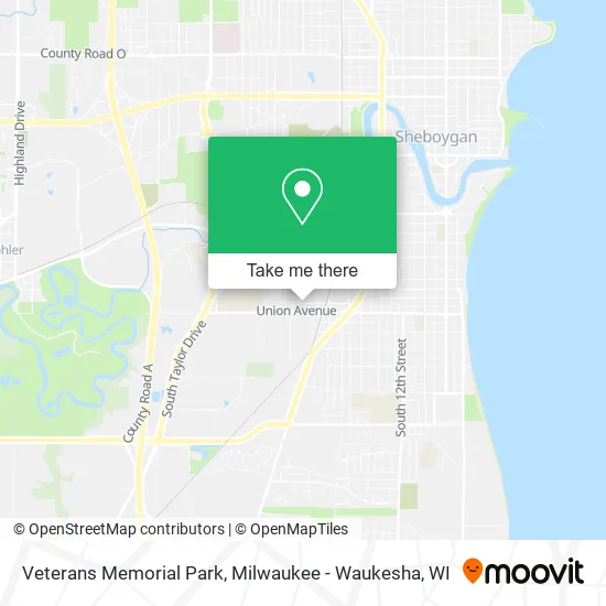 Mapa de Veterans Memorial Park