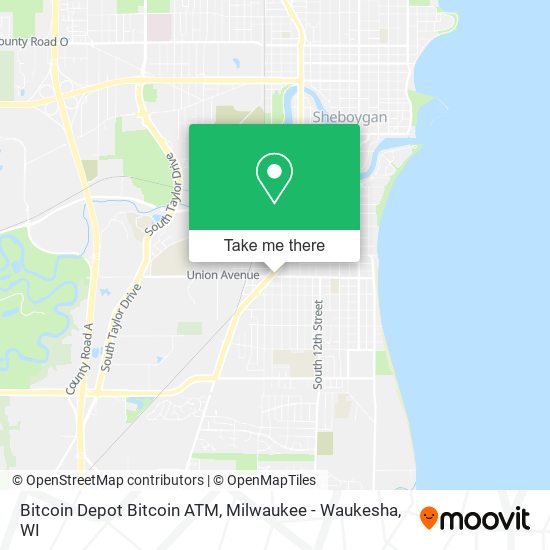 Mapa de Bitcoin Depot Bitcoin ATM