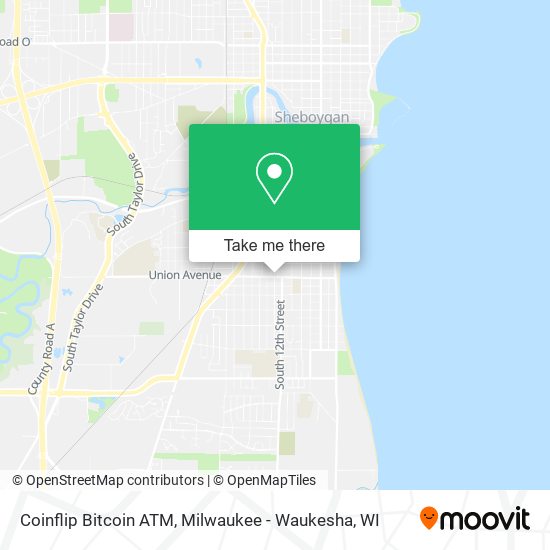 Mapa de Coinflip Bitcoin ATM