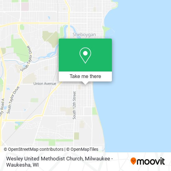 Wesley United Methodist Church map