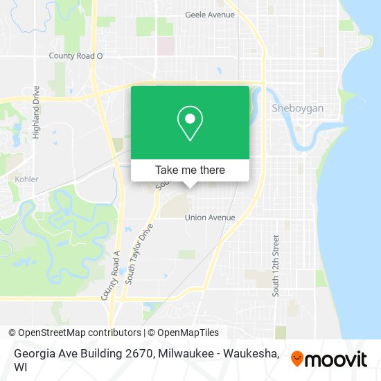 Georgia Ave Building 2670 map