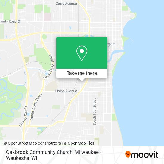 Mapa de Oakbrook Community Church