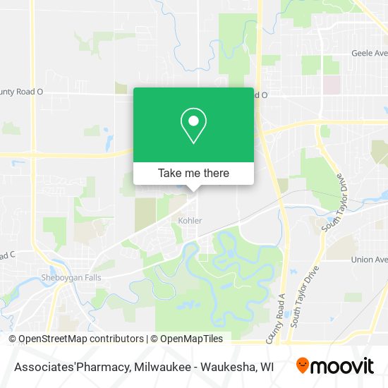 Associates'Pharmacy map