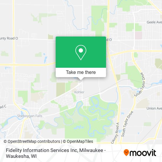 Mapa de Fidelity Information Services Inc