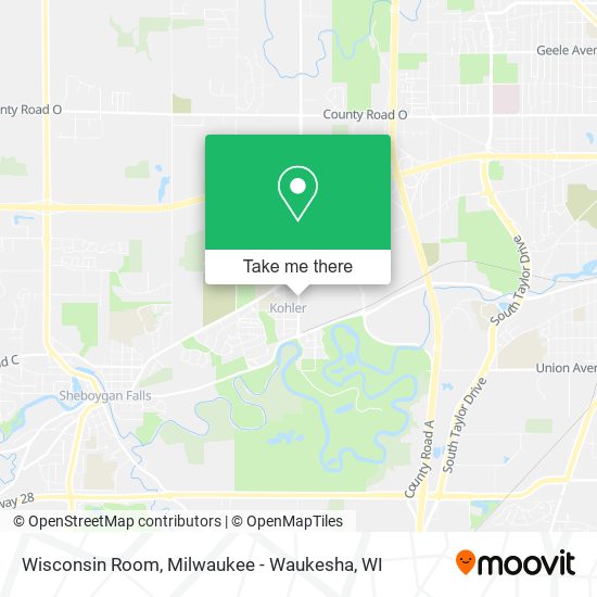 Mapa de Wisconsin Room