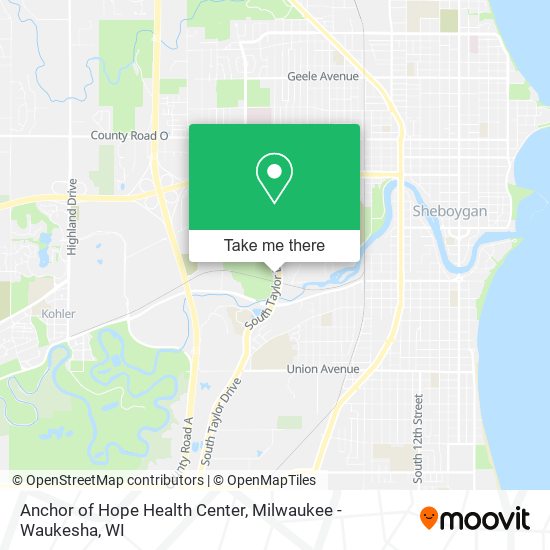 Mapa de Anchor of Hope Health Center