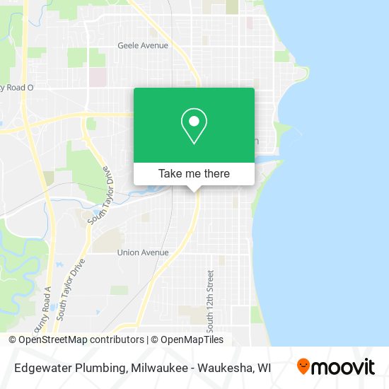 Mapa de Edgewater Plumbing