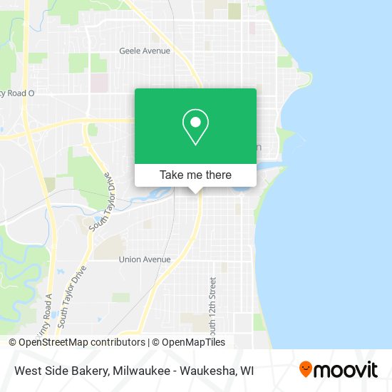 Mapa de West Side Bakery
