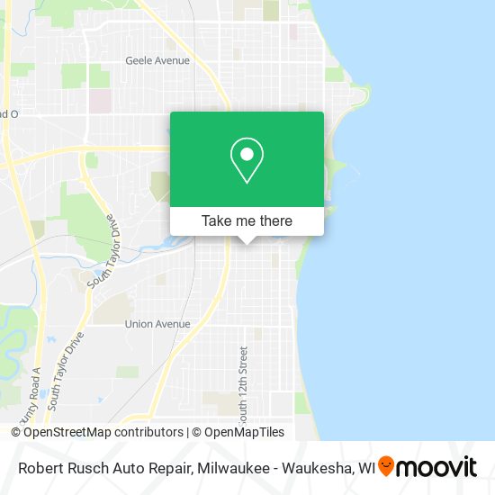 Robert Rusch Auto Repair map