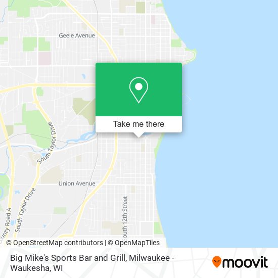 Mapa de Big Mike's Sports Bar and Grill