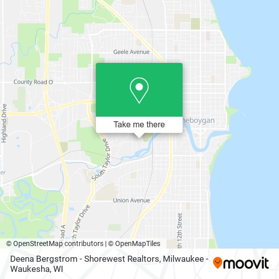 Mapa de Deena Bergstrom - Shorewest Realtors