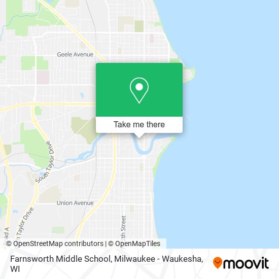 Mapa de Farnsworth Middle School