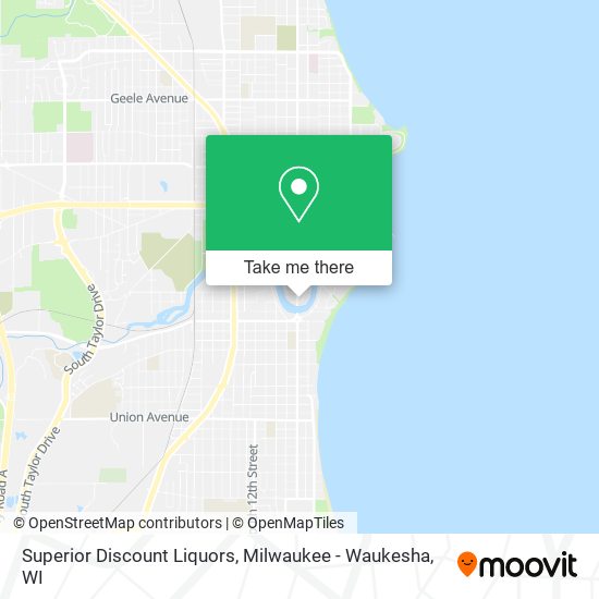 Superior Discount Liquors map