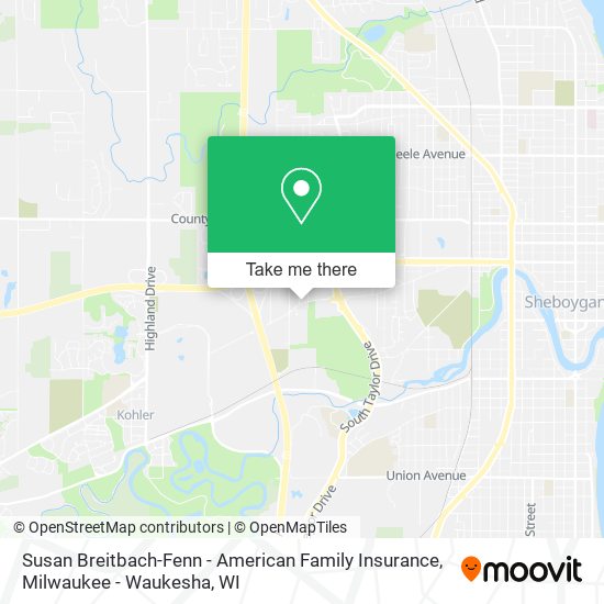 Mapa de Susan Breitbach-Fenn - American Family Insurance