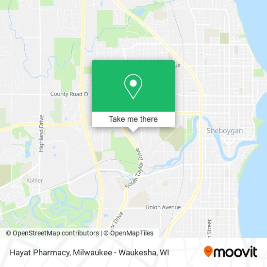 Hayat Pharmacy map