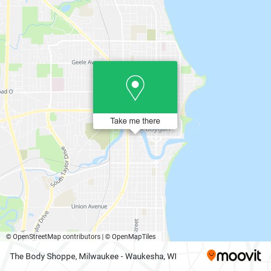 Mapa de The Body Shoppe