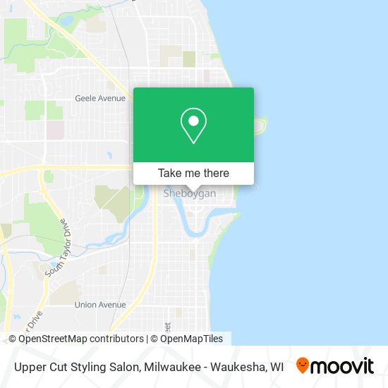 Mapa de Upper Cut Styling Salon