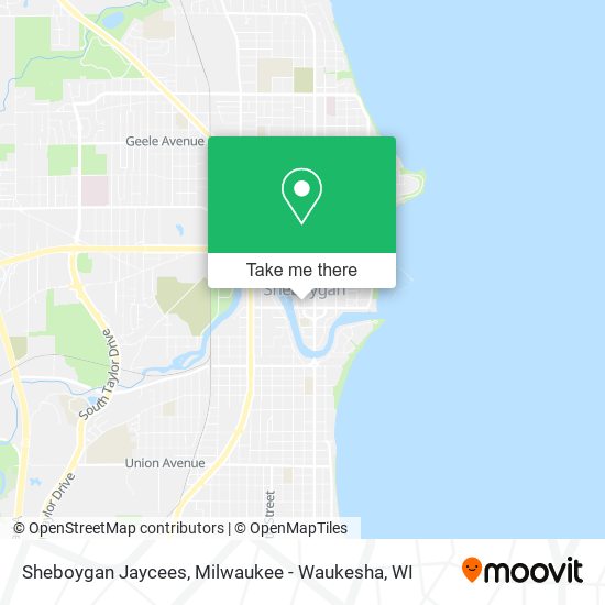 Mapa de Sheboygan Jaycees