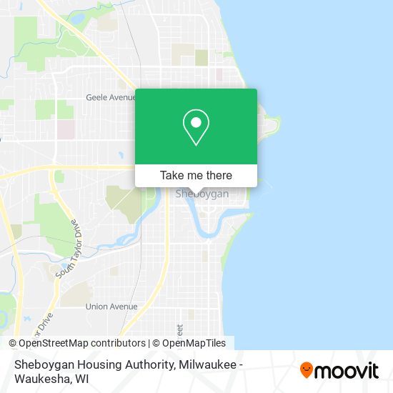 Mapa de Sheboygan Housing Authority