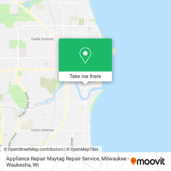Appliance Repair Maytag Repair Service map
