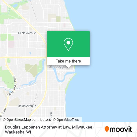 Mapa de Douglas Leppanen Attorney at Law