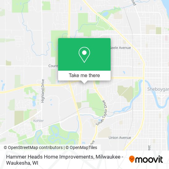 Mapa de Hammer Heads Home Improvements