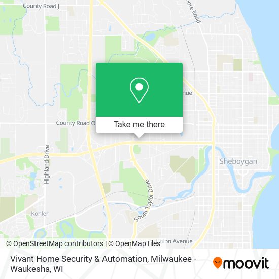 Mapa de Vivant Home Security & Automation