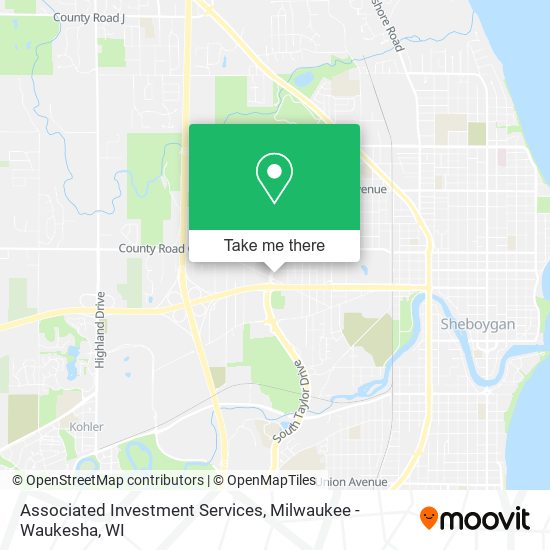 Associated Investment Services map