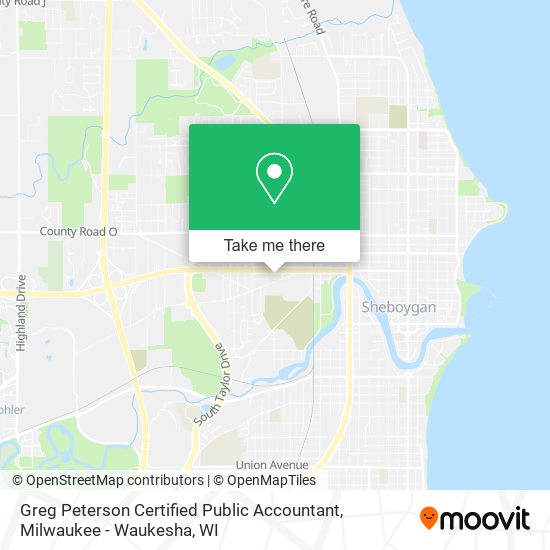 Mapa de Greg Peterson Certified Public Accountant