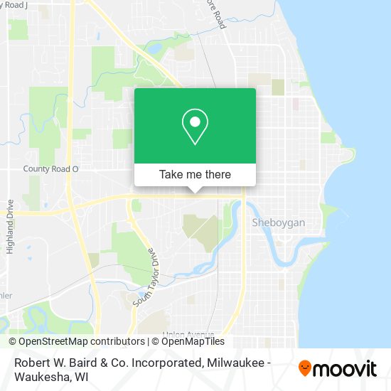 Robert W. Baird & Co. Incorporated map