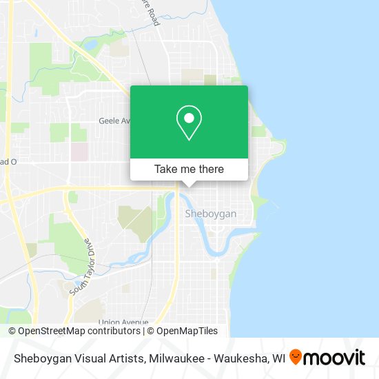 Mapa de Sheboygan Visual Artists