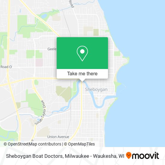 Mapa de Sheboygan Boat Doctors