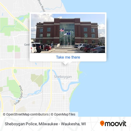 Sheboygan Police map