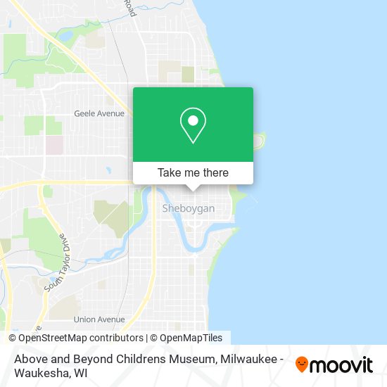 Mapa de Above and Beyond Childrens Museum