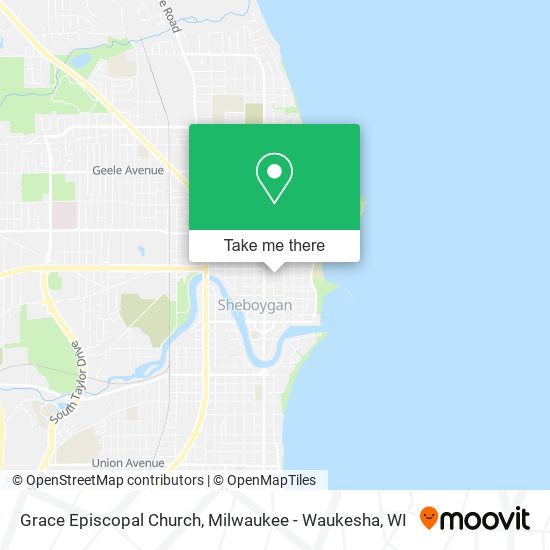 Grace Episcopal Church map