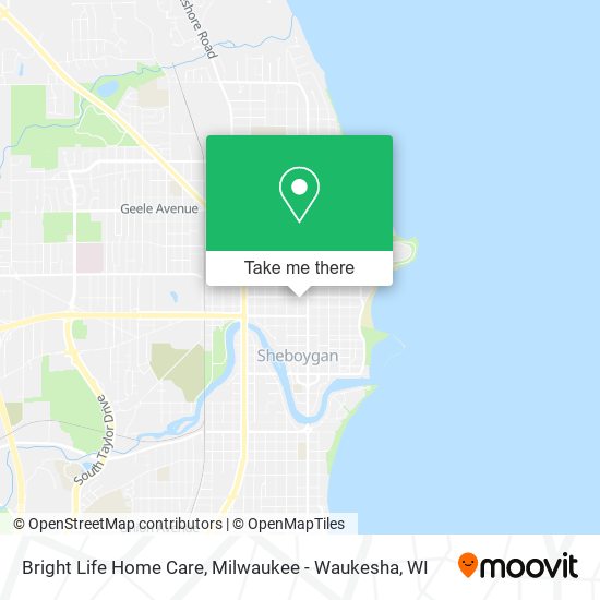 Bright Life Home Care map