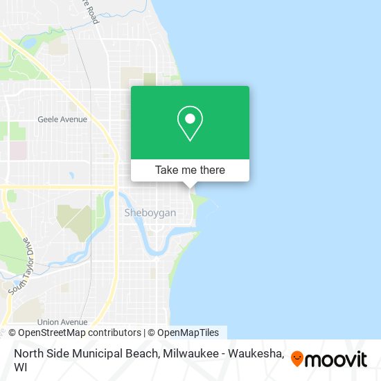 Mapa de North Side Municipal Beach