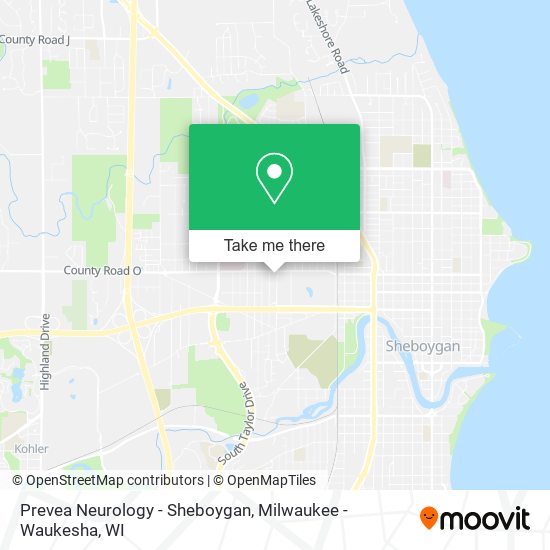 Mapa de Prevea Neurology - Sheboygan