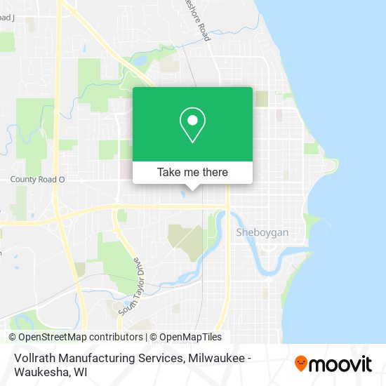 Mapa de Vollrath Manufacturing Services