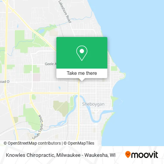 Knowles Chiropractic map
