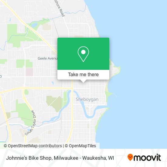 Mapa de Johnnie's Bike Shop